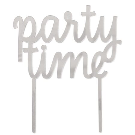 HEMA Caketopper feest (zilver) | HEMA