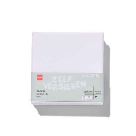 HEMA Canvasdoeken 10x10 - 3 stuks | HEMA