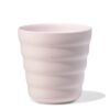 HEMA Cappuccinomok 300ml Trend aardewerk roze spikkels (roze) | HEMA