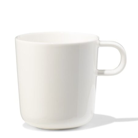 Cappuccinomok 350ml Knap new bone china wit