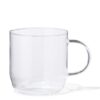HEMA Cappuccinomok 440ml glas transparant (transparant) | HEMA