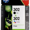 HEMA Cartridge HP 302 zwart/kleur - 2 stuks | HEMA