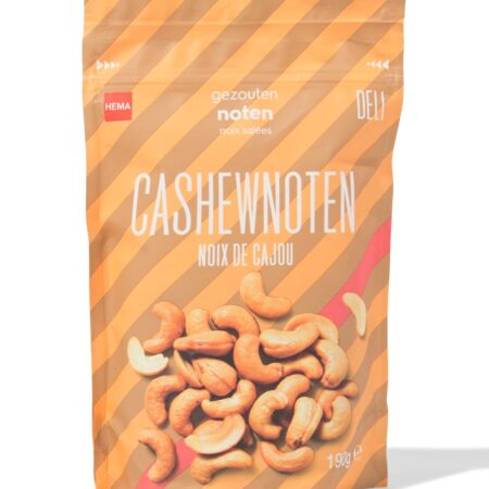 HEMA Cashewnoten gezouten 190g | HEMA