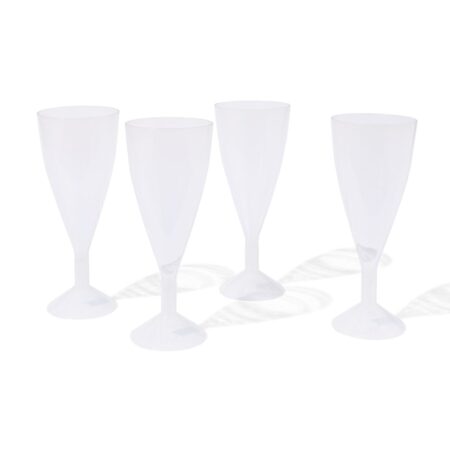 HEMA Champagneglazen herbruikbaar 4 stuks | HEMA