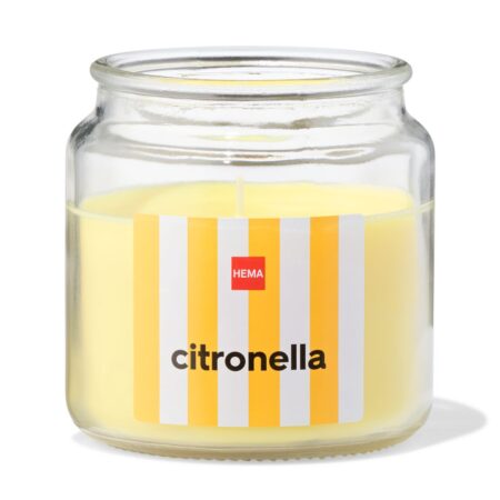 HEMA Citronella geurkaars in glas met Ø10x10 | HEMA