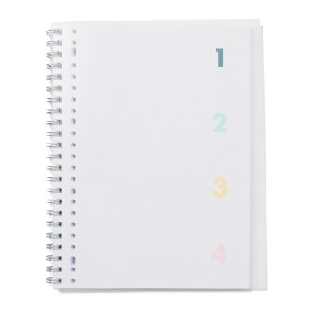 HEMA Collegeblok 4-in-1 A4 gelinieerd | HEMA
