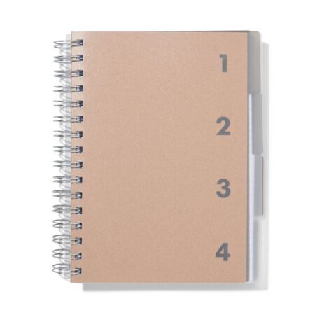 HEMA Collegeblok 4-in-1 A5 gelinieerd kraft | HEMA