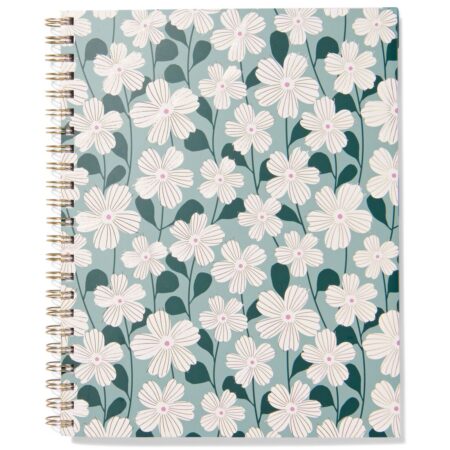 HEMA Collegeblok A4 gelinieerd bloemen (multi) | HEMA