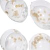 HEMA Confettiballonnen 30cm goud - 6 stuks (goud) | HEMA
