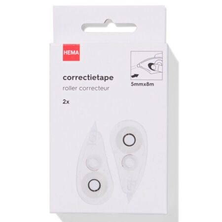 HEMA Correctietapes - 2 stuks | HEMA