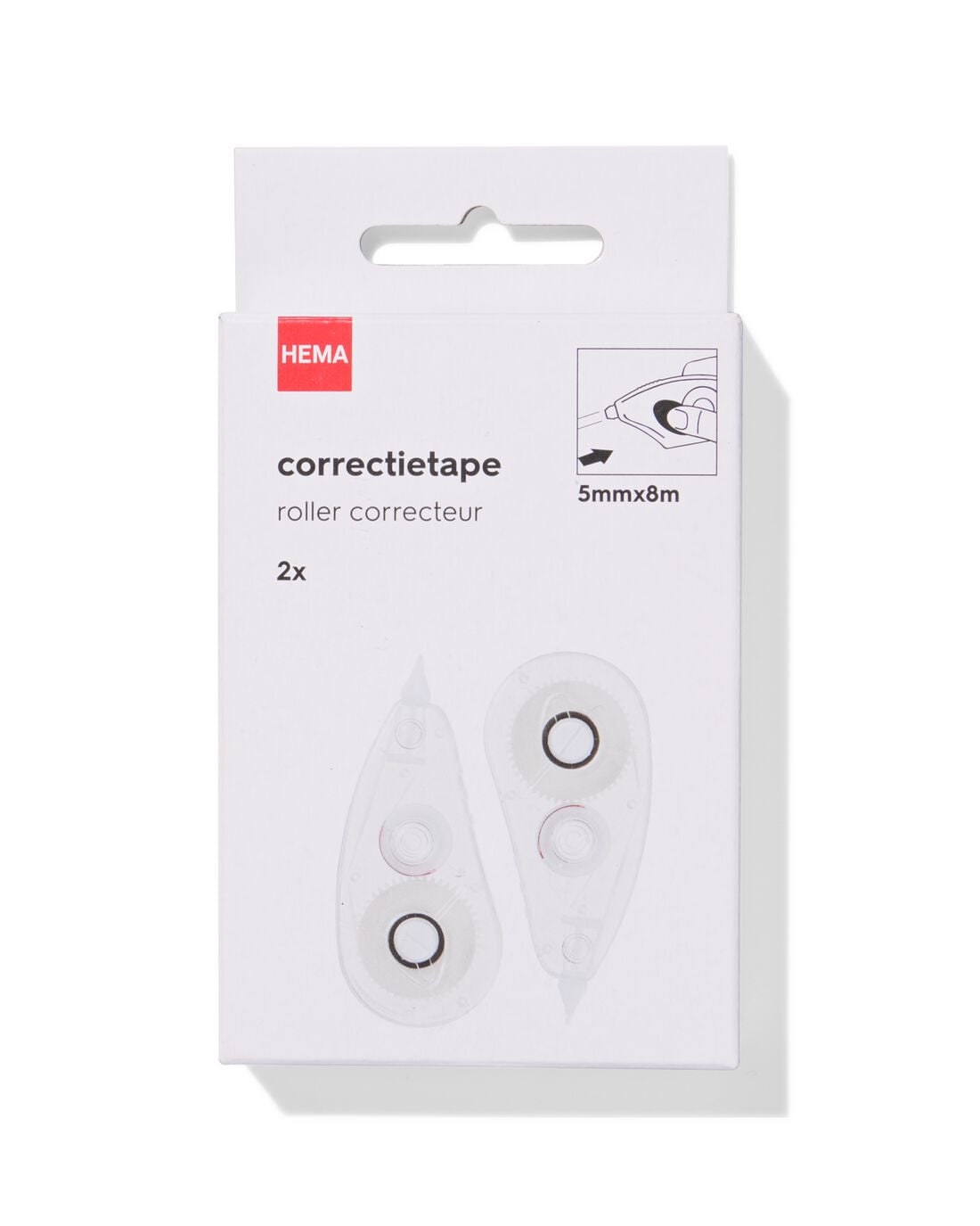HEMA Correctietapes - 2 stuks | HEMA