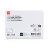 HEMA Correspondentiekaarten A6 - 50 stuks (wit) | HEMA