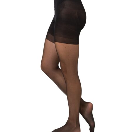 HEMA Corrigerende panty ultimate control 20 denier glans zwart | HEMA