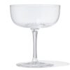 HEMA Coupe Bergen glas twist reliëf (transparant) | HEMA