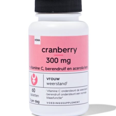 HEMA Cranberry 300 mg 60 stuks | HEMA