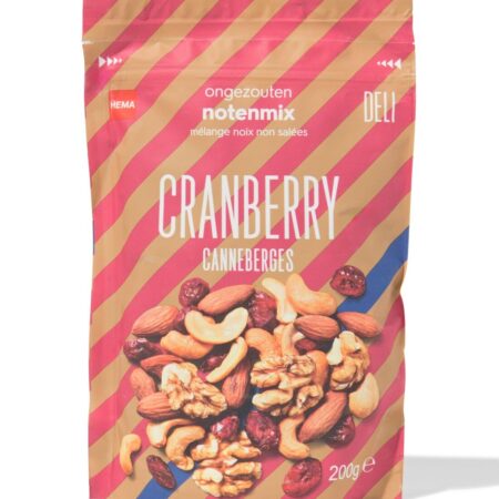 HEMA Cranberrymix ongezouten 200g | HEMA