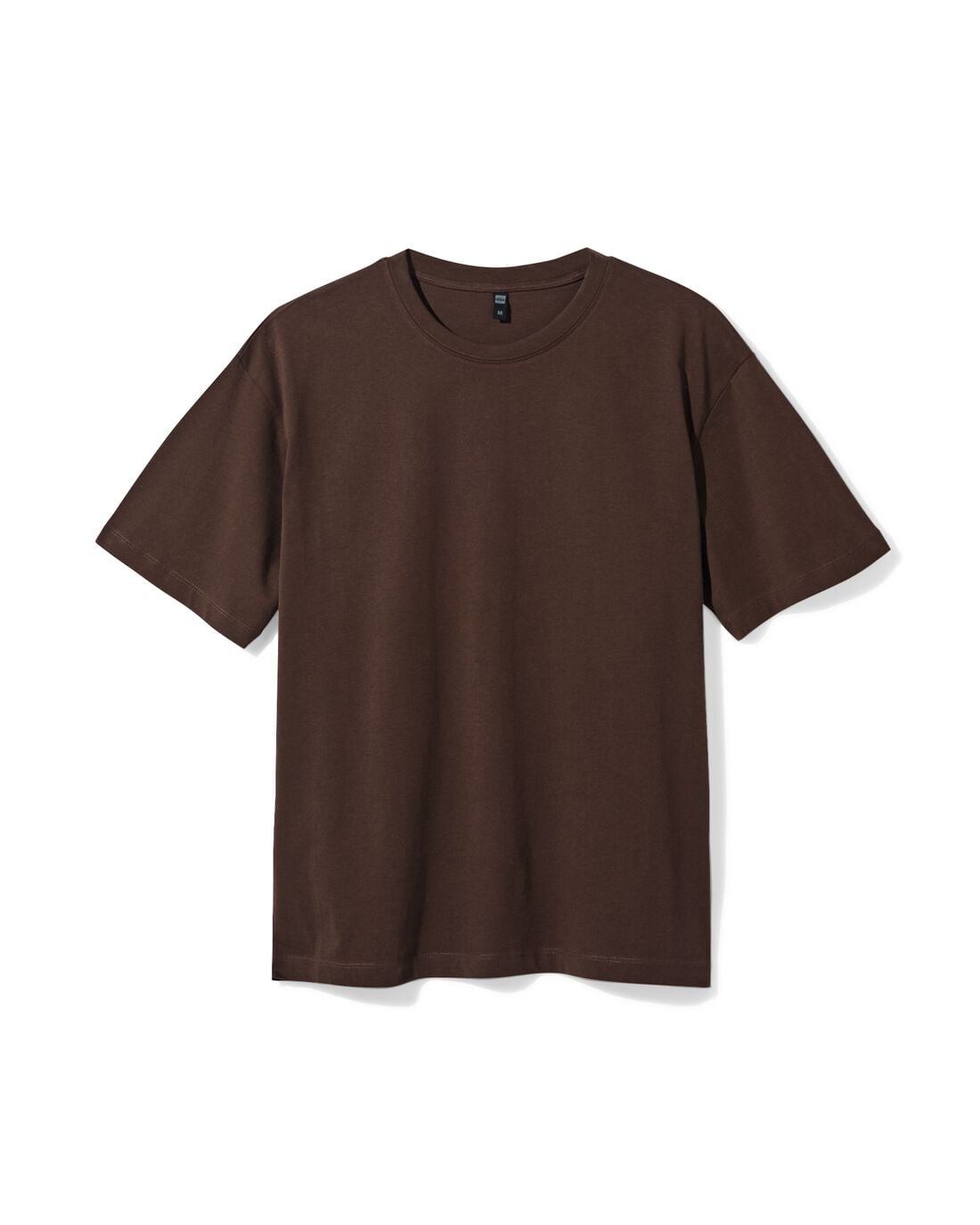 HEMA Dames T-shirt Do oversized fit bruin (bruin) | HEMA