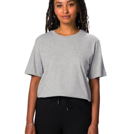 HEMA Dames T-shirt Larissa jersey lichtgrijs (lichtgrijs) | HEMA