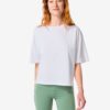 HEMA Dames T-shirt boxy fit wit (wit) | HEMA