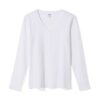 HEMA Dames T-shirt slim fit v-hals wit | HEMA
