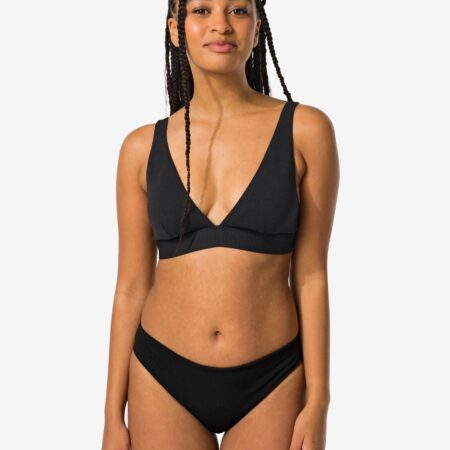 HEMA Dames bikinibroekje middelhoge taille zwart | HEMA