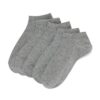 HEMA Dames enkelsokken - 5 paar grijsmelange | HEMA
