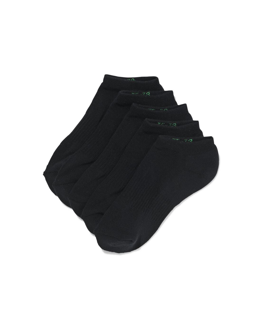 HEMA Dames enkelsokken sport allround met badstof - 5 paar zwart | HEMA