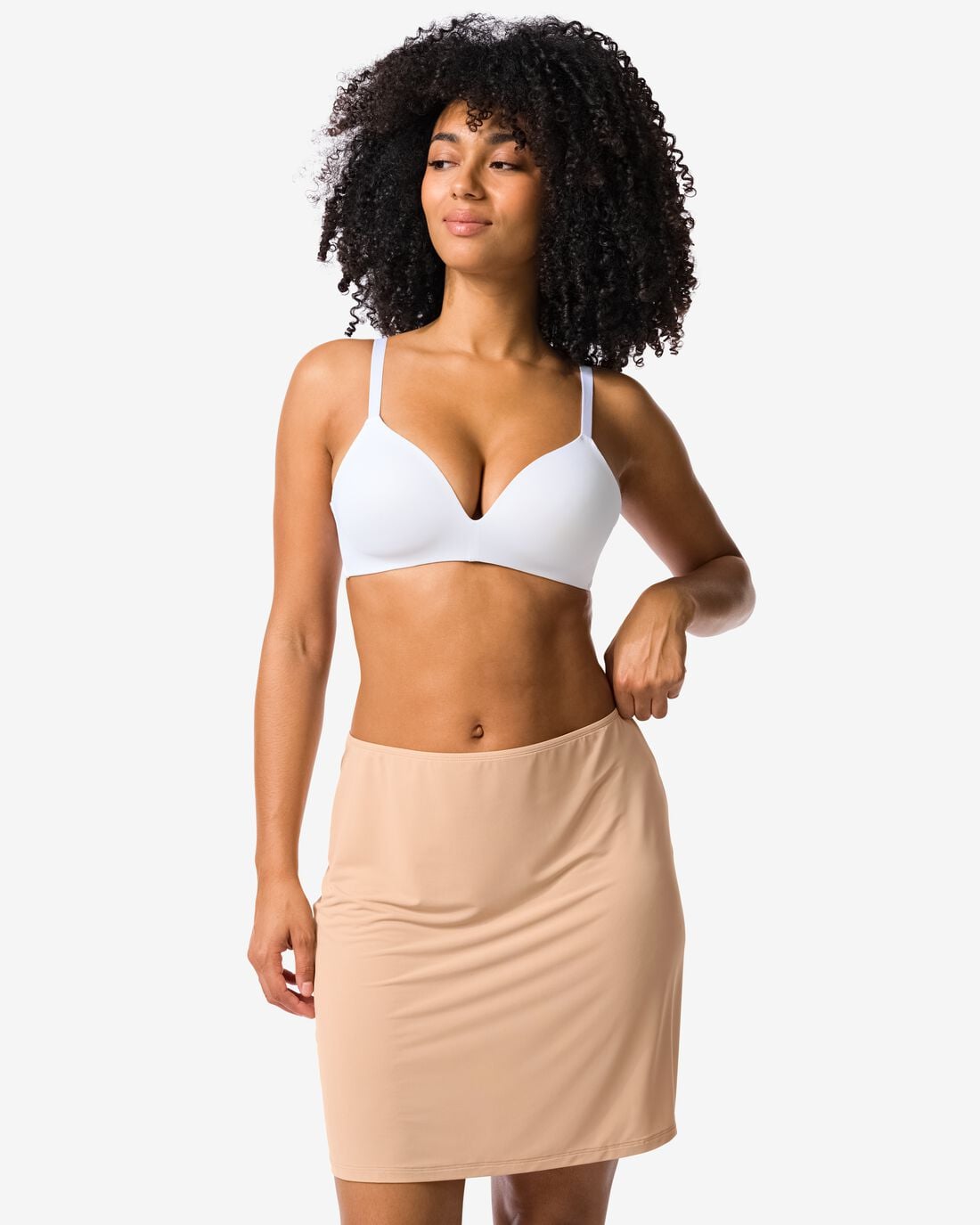 HEMA Dames onderrok beige | HEMA