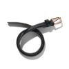 HEMA Dames riem met dierenprint 2.3cm zwart | HEMA