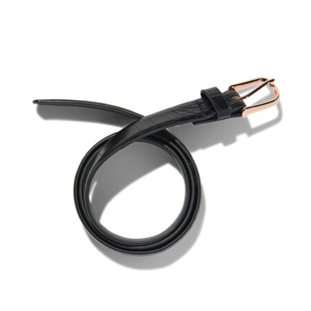 HEMA Dames riem met dierenprint 2.3cm zwart | HEMA