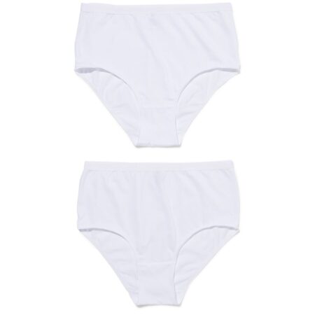 HEMA Dames tailleslip katoen - 2 stuks wit | HEMA