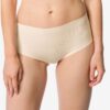 HEMA Dames tailleslip micro rib ultimate comfort naturel (naturel) | HEMA
