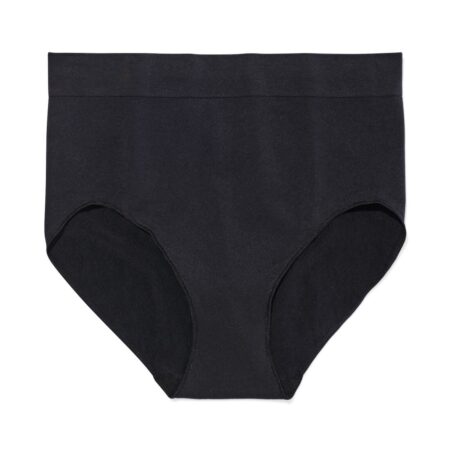 HEMA Dames tailleslip naadloos micro zwart | HEMA