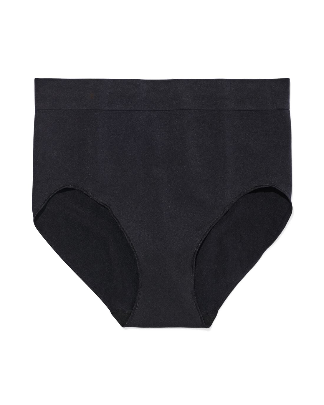 HEMA Dames tailleslip naadloos micro zwart | HEMA