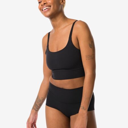 HEMA Dames tailleslip smoothing zwart (zwart) | HEMA