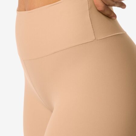 HEMA Damesbiker smoothing hoge taille beige (beige) | HEMA