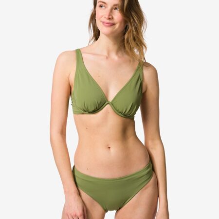 HEMA Damesbikinibroekje Mila groen (groen) | HEMA