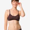 HEMA Damesbikinitop Evanne zebra chocoladebruin (chocoladebruin) | HEMA