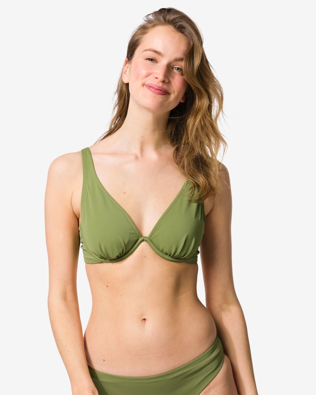 HEMA Damesbikinitop Mara groen (groen) | HEMA
