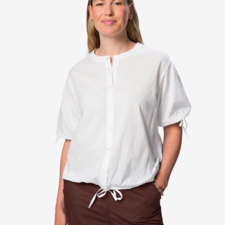 HEMA Damesblouse Sophie katoen wit (wit) | HEMA