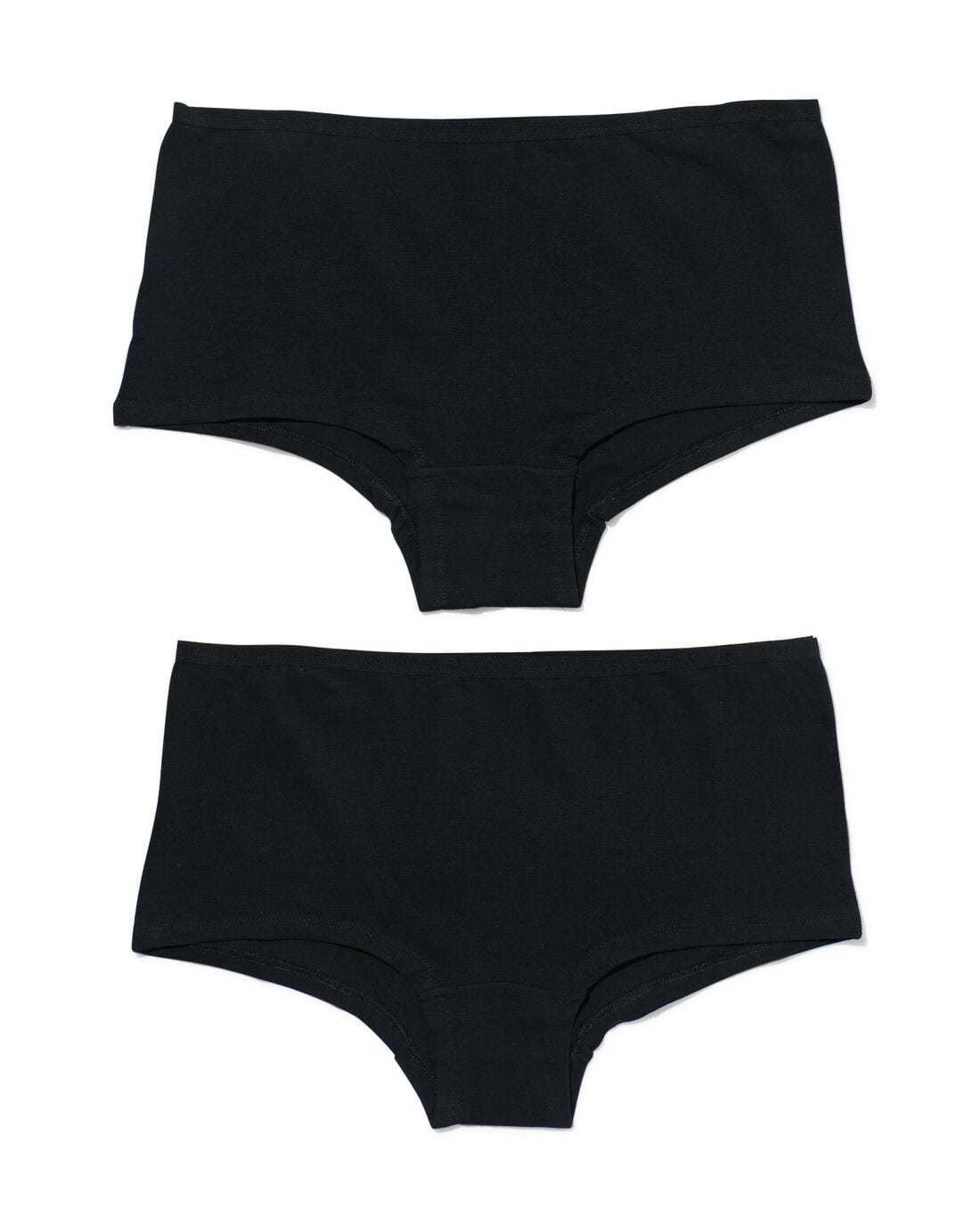 HEMA Damesboxer katoen - 2 stuks zwart | HEMA