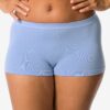 HEMA Damesboxer naadloos micro blauw (blauw) | HEMA