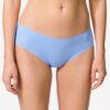 HEMA Damesbrazilian micro met kant blauw (blauw) | HEMA