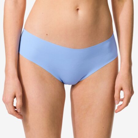 Damesbrazilian micro met kant blauw