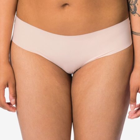 Damesbrazilian micro met kant lichtroze