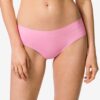 HEMA Damesbrazilian micro met kant roze (roze) | HEMA