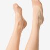 Damesfooties naadloos - 5 paar naturel