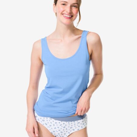 HEMA Dameshemd katoen blauw (blauw) | HEMA