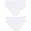HEMA Dameshipster katoen - 2 stuks wit | HEMA