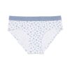 HEMA Dameshipster katoen everyday tailleband bloemen blauw (blauw) | HEMA